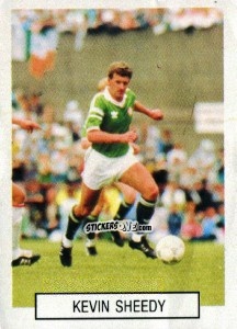 Sticker Kevin Sheedy - Italia 1990. Goal Master n. 395 - Euroflash