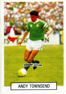 Sticker Andy Townsend - Italia 1990. Goal Master n. 396 - Euroflash