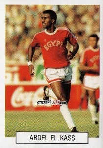 Sticker Abdel El Kass - Italia 1990. Goal Master n. 410 - Euroflash