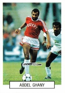 Sticker Abdel Ghany - Italia 1990. Goal Master n. 412 - Euroflash