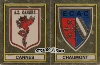 Figurina Ecusson A.S. Cannes / E.A.C. Chaumont