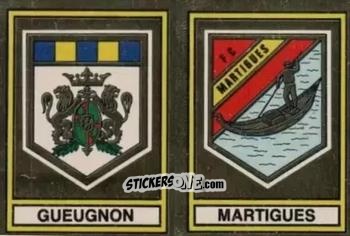 Figurina Ecusson FC Gueugnon / FC Martigues