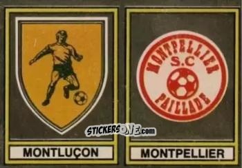 Figurina Ecusson E.S. Montlucon / S.C. Montpellier