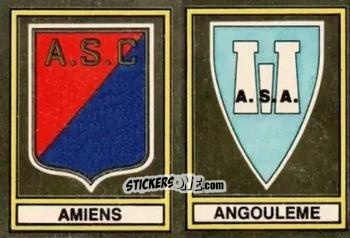 Figurina Ecusson Amiens S.C. / A.S. Angouleme