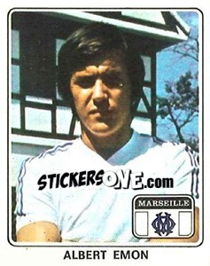 Sticker Albert Emon - Football France 1977-1978 n. 108 - Panini