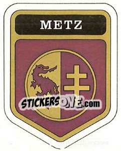 Sticker Ecusson - Football France 1977-1978 n. 110 - Panini