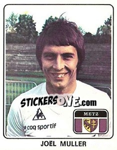 Sticker Joel Muller - Football France 1977-1978 n. 115 - Panini