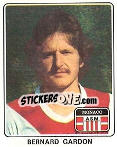 Sticker Bernard Gardon - Football France 1977-1978 n. 132 - Panini