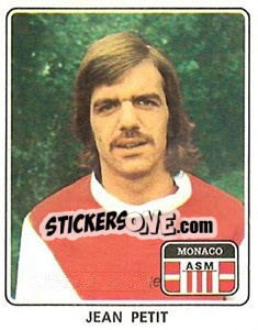 Figurina Jean Petit - Football France 1977-1978 n. 138 - Panini