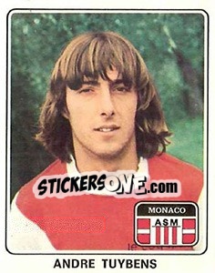 Cromo Andre Tuybens - Football France 1977-1978 n. 143 - Panini