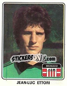 Figurina Jean-Luc Ettori - Football France 1977-1978 n. 144 - Panini