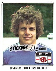 Sticker Jean-Michel Moutier - Football France 1977-1978 n. 148 - Panini