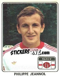 Cromo Philippe Jeannol - Football France 1977-1978 n. 156 - Panini