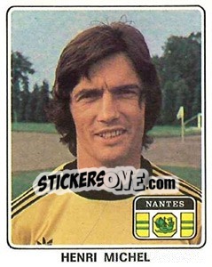 Figurina Henri Michel - Football France 1977-1978 n. 173 - Panini