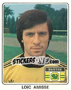 Sticker Loic Amisse - Football France 1977-1978 n. 179 - Panini