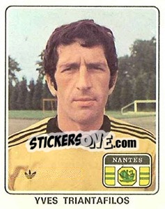 Sticker Yves Triantafilos - Football France 1977-1978 n. 180 - Panini
