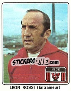 Sticker Leon Rossi - Football France 1977-1978 n. 183 - Panini
