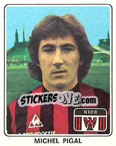 Cromo Michel Pigal - Football France 1977-1978 n. 187 - Panini