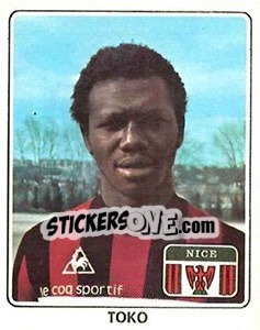 Sticker Toko - Football France 1977-1978 n. 196 - Panini