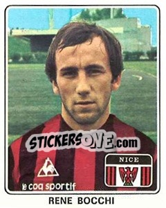 Sticker Rene Bocchi - Football France 1977-1978 n. 197 - Panini