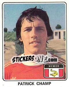 Sticker Patrick Champ - Football France 1977-1978 n. 262 - Panini