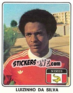 Sticker Luizinho da Silva - Football France 1977-1978 n. 268 - Panini