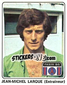 Sticker Jean-Michel Larque - Football France 1977-1978 n. 273 - Panini
