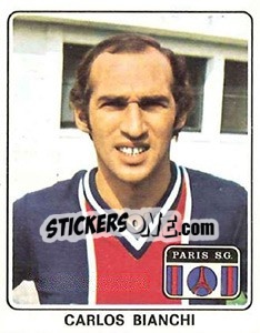 Figurina Carlos Bianchi - Football France 1977-1978 n. 285 - Panini