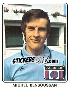 Sticker Michel Bensoussan - Football France 1977-1978 n. 288 - Panini
