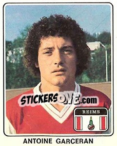Sticker Antoine Garceran - Football France 1977-1978 n. 297 - Panini