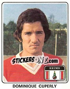 Sticker Dominique Cuperly - Football France 1977-1978 n. 301 - Panini