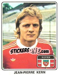 Cromo Jean-Pierre Kern - Football France 1977-1978 n. 321 - Panini