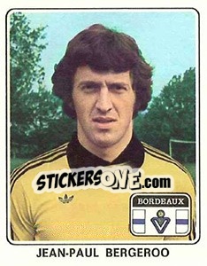 Cromo Jean-Paul Bergeroo - Football France 1977-1978 n. 22 - Panini