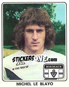 Cromo Michel Le Blayo - Football France 1977-1978 n. 27 - Panini