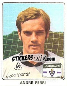 Figurina Andre Ferri - Football France 1977-1978 n. 31 - Panini