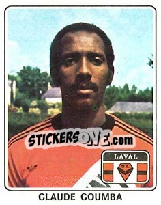 Sticker Claude Coumba - Football France 1977-1978 n. 42 - Panini