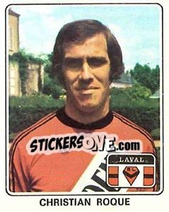 Figurina Christian Roque - Football France 1977-1978 n. 43 - Panini