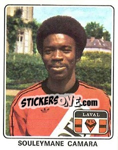 Sticker Souleymane Camara - Football France 1977-1978 n. 46 - Panini