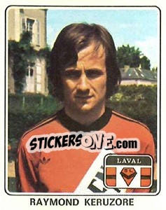 Cromo Raymond Keruzore - Football France 1977-1978 n. 47 - Panini