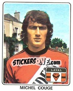 Sticker Michel Couge - Football France 1977-1978 n. 49 - Panini