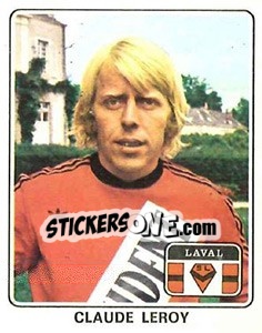 Sticker Claude Leroy - Football France 1977-1978 n. 50 - Panini