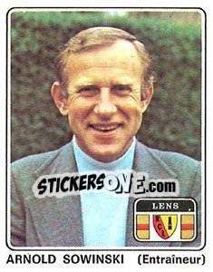 Cromo Arnold Sowinski - Football France 1977-1978 n. 57 - Panini