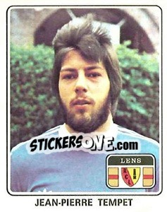 Figurina Jean-Pierre Tempet - Football France 1977-1978 n. 58 - Panini