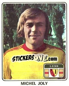 Sticker Michel Joly - Football France 1977-1978 n. 59 - Panini