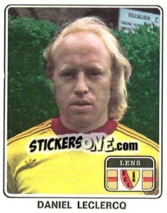 Sticker Daniel Leclercq - Football France 1977-1978 n. 60 - Panini