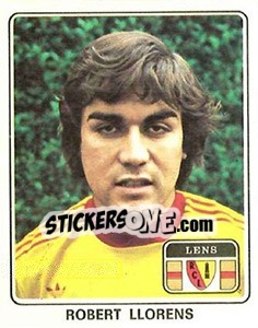 Sticker Robert Llorens - Football France 1977-1978 n. 69 - Panini