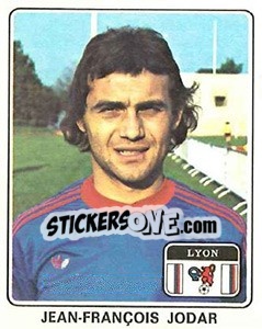 Cromo Jean-Francois Jodar - Football France 1977-1978 n. 81 - Panini