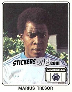 Sticker Marius Tresor - Football France 1977-1978 n. 97 - Panini