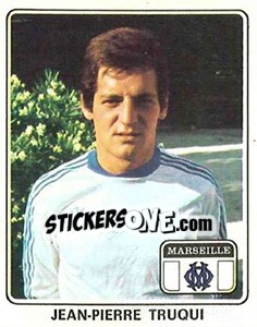Cromo Jean-Pierre Truqui - Football France 1977-1978 n. 101 - Panini