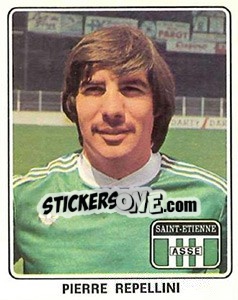 Sticker Pierre Repellini - Football France 1977-1978 n. 334 - Panini